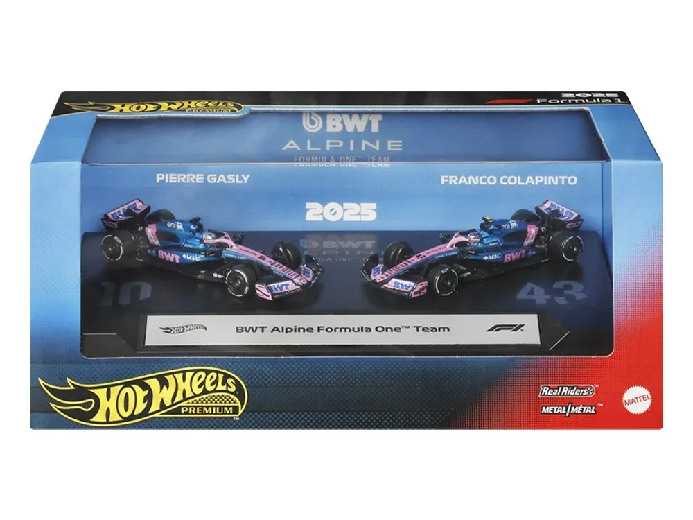 BWT Alpine 2025 — pack Gasly #10 y Colapinto #43