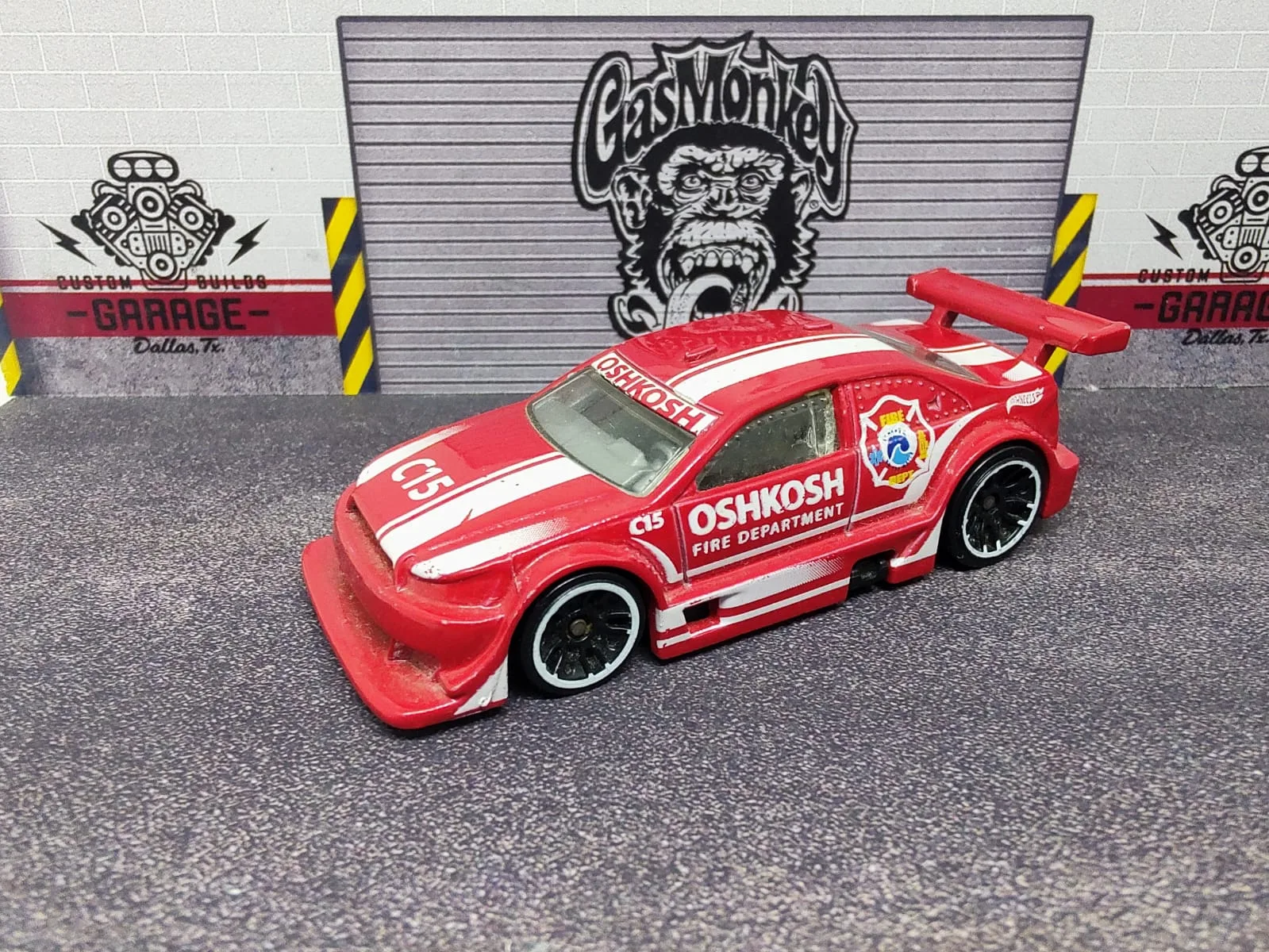 Amazoom — rojo, Oshkosh Fire Dept